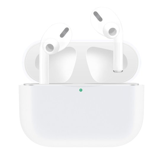 AirPods Pro / AirPods Pro 2 Solid series - Siliconen hoesje - Wit