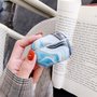 AirPods Pro / AirPods Pro 2 hoesje Marble series - hard case - Marble blauw - Schokbestendig AirPods Pro / AirPods Pro 2 hoesje Marble series - hard case - Marble blauw - Schokbestendig