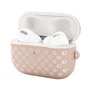 AirPods Pro siliconen hoesje Holow series - Met bevestigingsclip - licht roze AirPods Pro siliconen hoesje Holow series - Met bevestigingsclip - licht roze