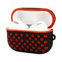 AirPods Pro siliconen hoesje Holow series - Met bevestigingsclip - Zwart + rood AirPods Pro siliconen hoesje Holow series - Met bevestigingsclip - Zwart + rood