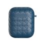 AirPods 1/2 hoesje PU Wave Series - soft case - blauw