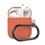 AirPods 1/2 hoesje siliconen chargebox Series - soft case - perzik - UV bescherming AirPods 1/2 hoesje siliconen chargebox Series - soft case - perzik - UV bescherming