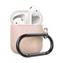 AirPods 1/2 hoesje siliconen chargebox Series - soft case - rosé goud pearl - UV bescherming AirPods 1/2 hoesje siliconen chargebox Series - soft case - rosé goud pearl - UV bescherming