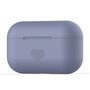 AirPods Pro met hartje - Siliconen hoesje - Paars AirPods Pro met hartje - Siliconen hoesje - Paars