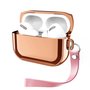 AirPods Pro / AirPods Pro 2 Glans - hard case - Rosé goud AirPods Pro / AirPods Pro 2 Glans - hard case - Rosé goud