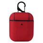 AirPods 1/2 hoesje - Hardcase - Business series - Rood