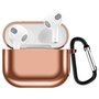 AirPods 3 hoesje - TPU - Electroplating series - Rosé goud AirPods 3 hoesje - TPU - Electroplating series - Rosé goud