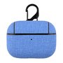 AirPods Pro hoesje - Hard Case - Lichtblauw - Linnen patroon AirPods Pro hoesje - Hard Case - Lichtblauw - Linnen patroon