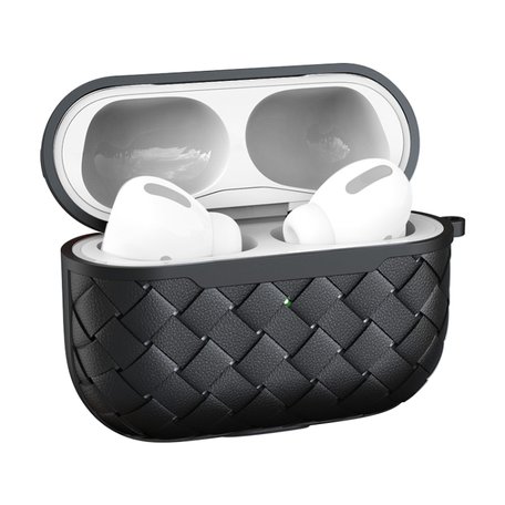 AirPods Pro / AirPods Pro 2 Weefpatroon - hardcase - Zwart