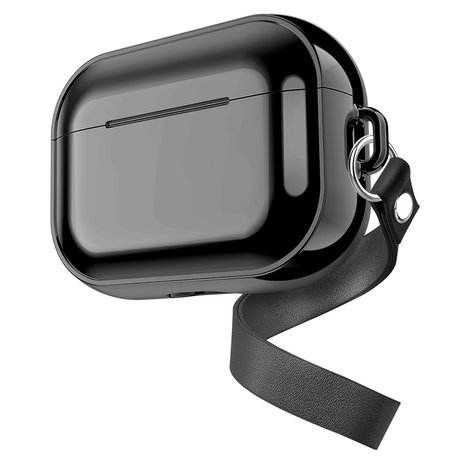 AirPods Pro Glans - hard case - Zwart