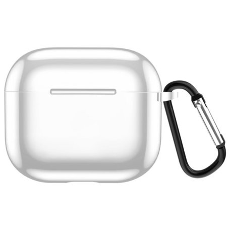 AirPods 3 hoesje - TPU - Electroplating series - Wit