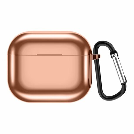 AirPods 3 hoesje - TPU - Electroplating series - Rosé goud